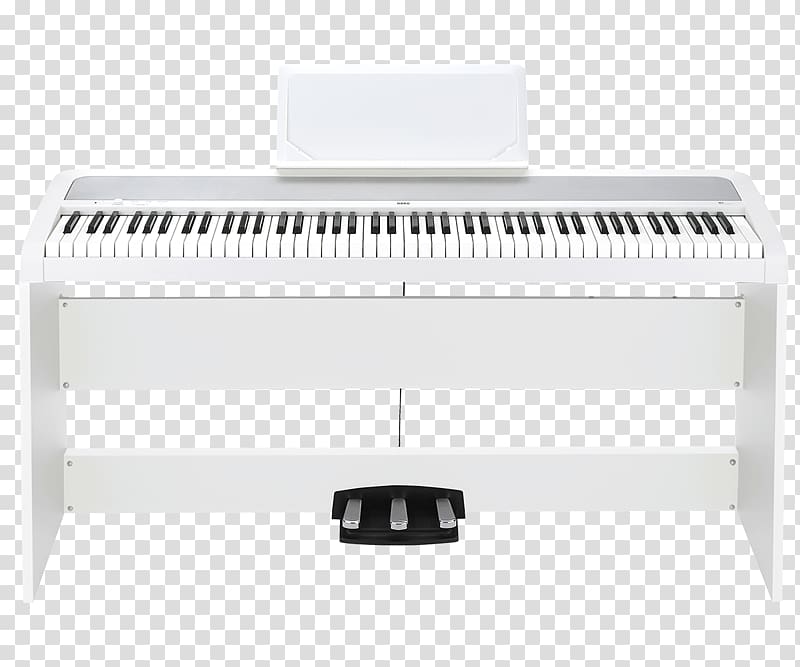 Digital piano KORG B1SP Electronic keyboard, piano transparent background PNG clipart