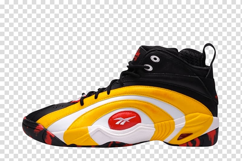 Shaq Attaq! My Rookie Year Miami Heat Sneakers Shoe Running, reebok transparent background PNG clipart