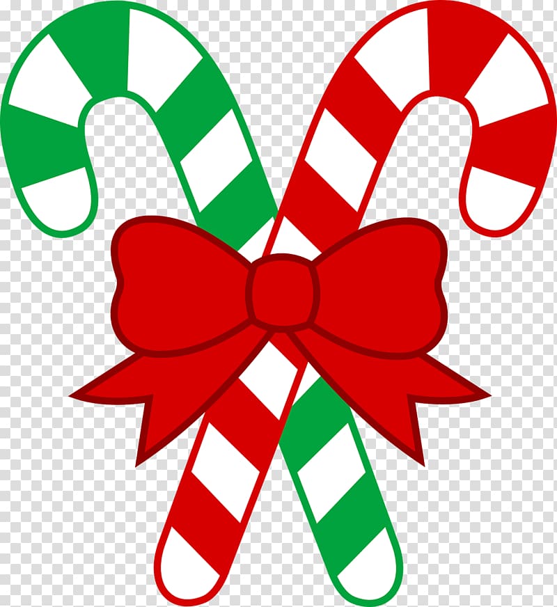 Candy cane Lollipop Christmas , Simple Holiday transparent background PNG clipart