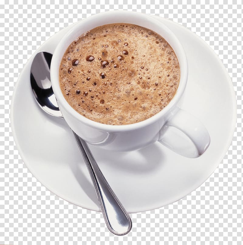 Coffee Cafe Latte Cappuccino Milk, Coffee transparent background PNG clipart