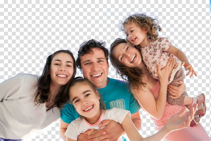 family , Family Happiness Smile Child, A family of five family transparent background PNG clipart
