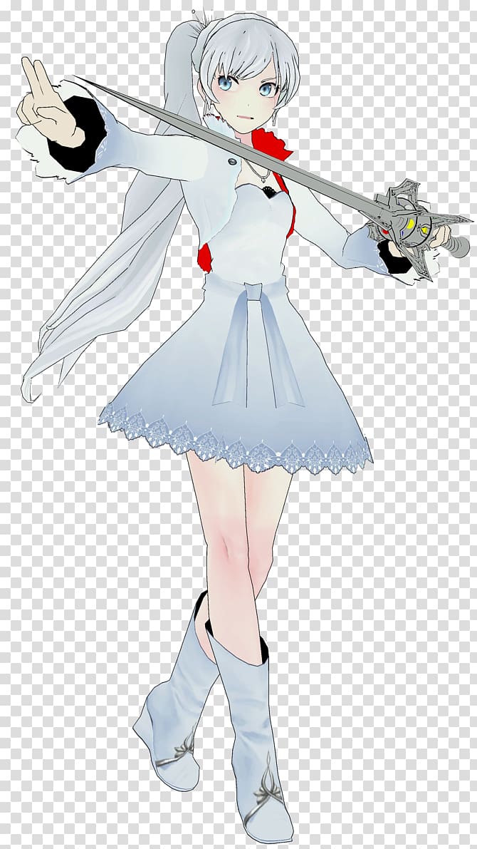 Weiss Schnee Anime Snow, Anime transparent background PNG clipart