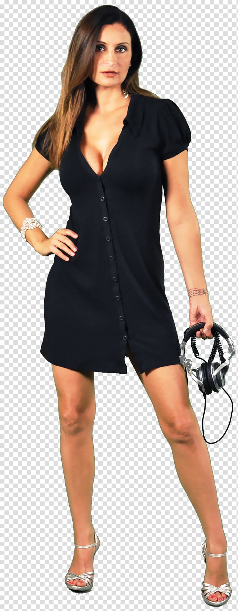 Alexandra Dilworth Neckline Dress Polo neck Clothing, Dj Artist transparent background PNG clipart