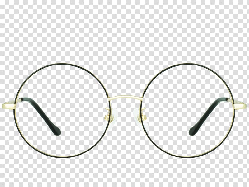 round glasses clipart