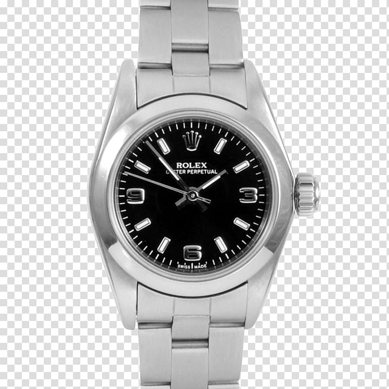 Rolex Oyster Perpetual Explorer II Automatic watch, metal bezel transparent background PNG clipart