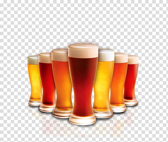 Beer Drink, goblets beer transparent background PNG clipart