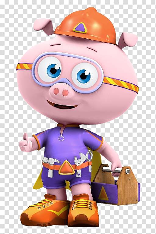 Pig Super Why! Power to Read PBS Kids Television show Child, Character transparent background PNG clipart