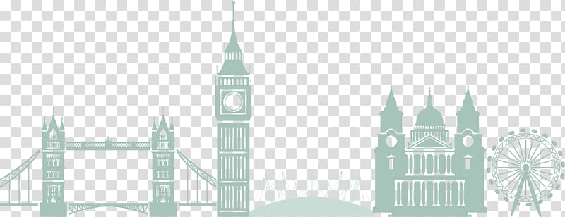 London Illustration, London Kings transparent background PNG clipart