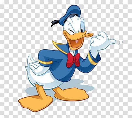 Donald Duck , Donald Duck Pointing transparent background PNG clipart