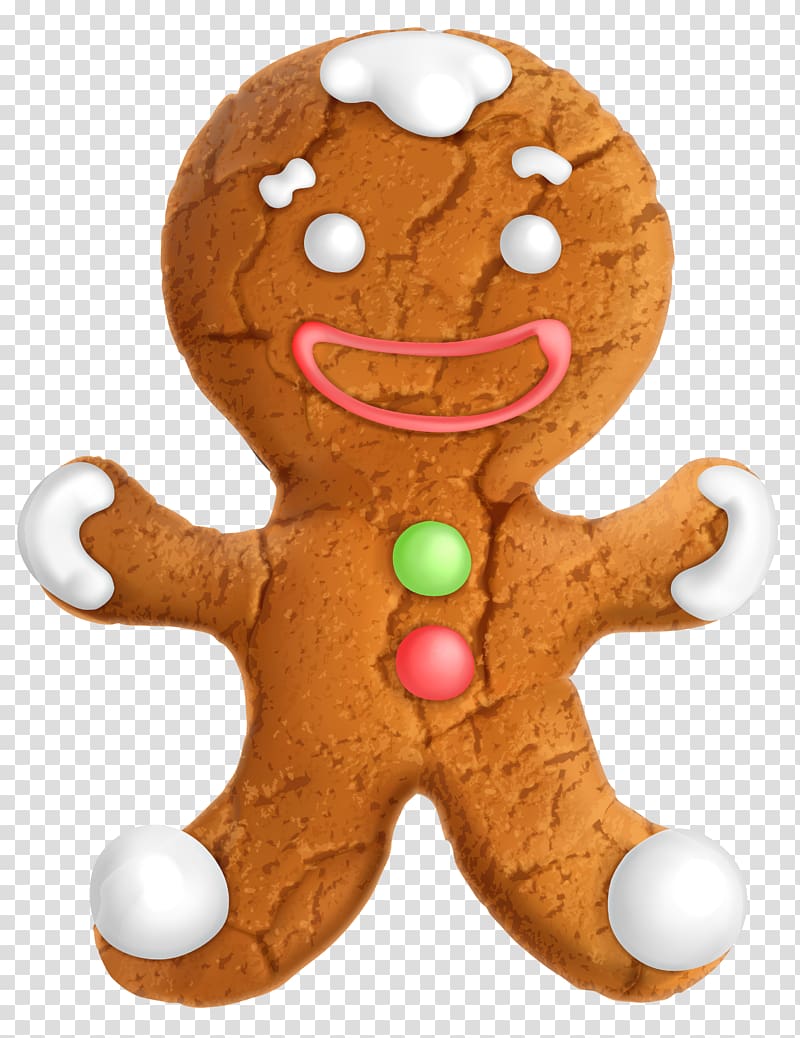 Gingerbread house The Gingerbread Man , biscuit transparent background PNG clipart