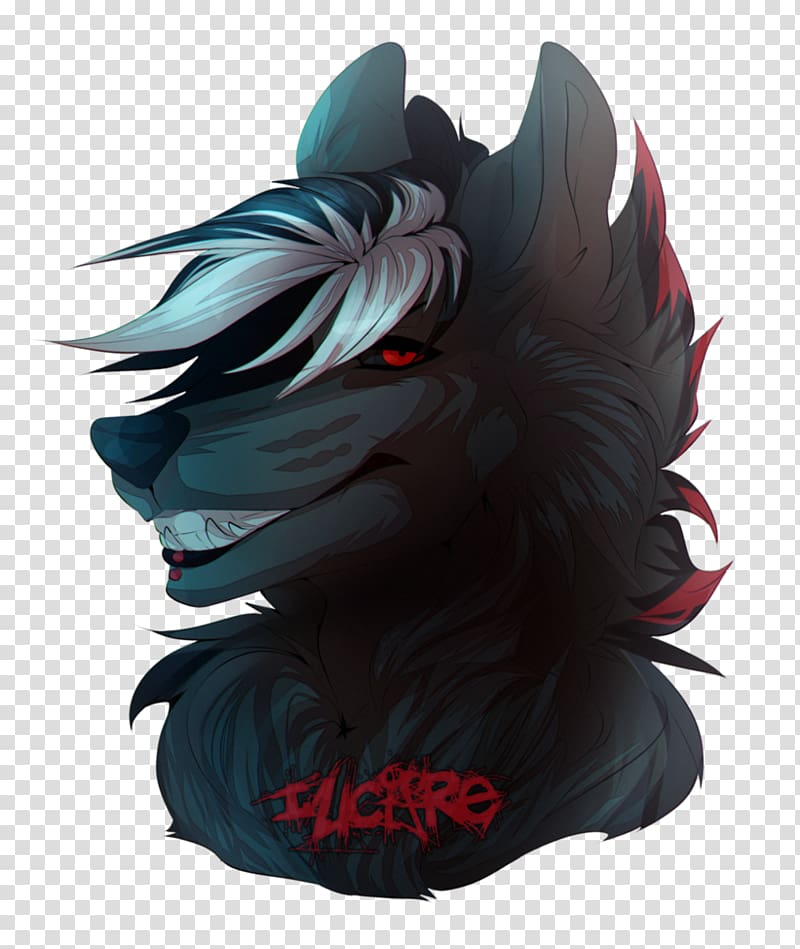 Furry fandom Drawing Gray wolf Head shot Fan art, furry wolf black transparent background PNG clipart