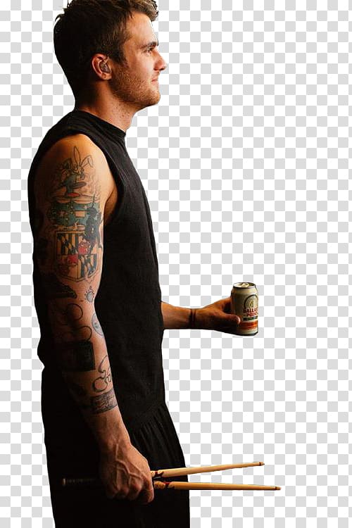 Robert Rian Dawson Drummer All Time Low Pop punk Musical ensemble, others transparent background PNG clipart