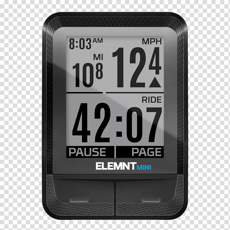 Bicycle Computers MINI Cooper Wahoo Fitness ELEMNT GPS Bike Computer ANT+, Bicycle transparent background PNG clipart
