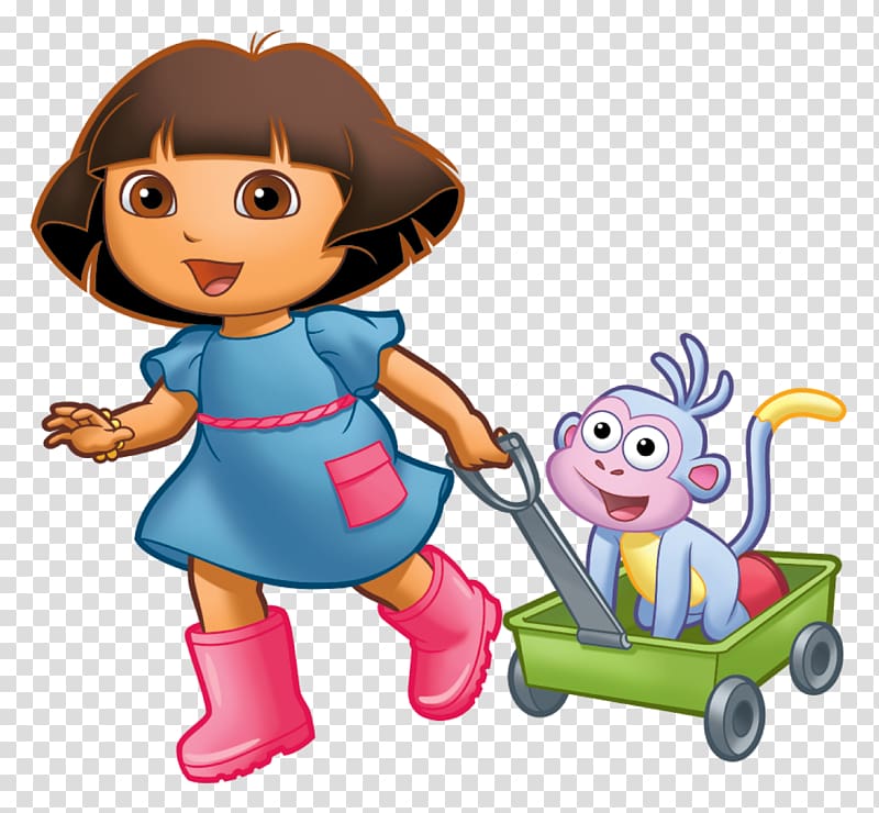 Cartoon Backpack Dora Saves the Prince, dora transparent background PNG clipart