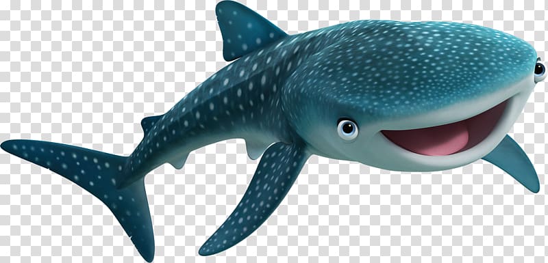 whale shark character , Shark Nemo Fish Pixar YouTube, nemo transparent background PNG clipart