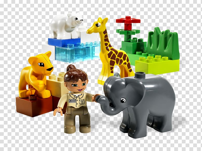 Amazon.com LEGO DUPLO 4962, Baby Zoo Lego Baby Construction set, toy transparent background PNG clipart