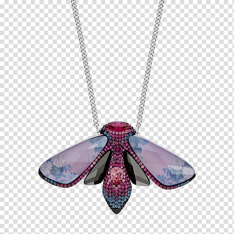 Swarovski AG Pendant Necklace Jewellery Winter, necklace transparent background PNG clipart