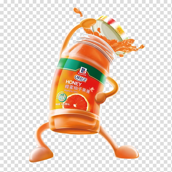 Juice Marmalade Fruit preserves Orange, Creative Drinks transparent background PNG clipart