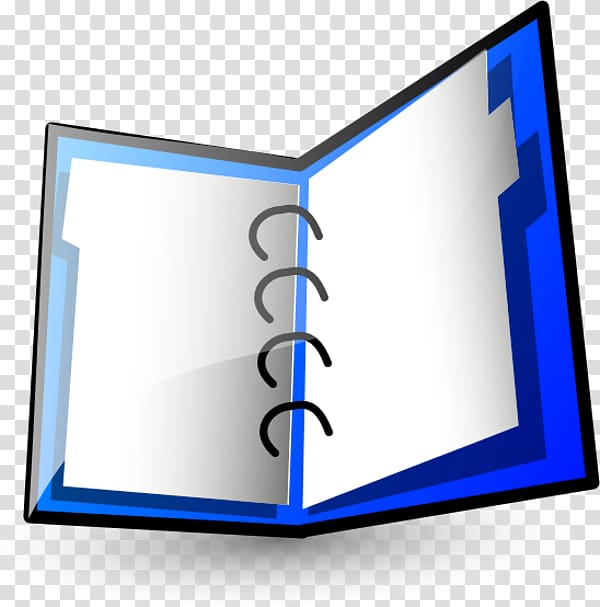 Paper Ring binder File Folders , color icon transparent background PNG clipart