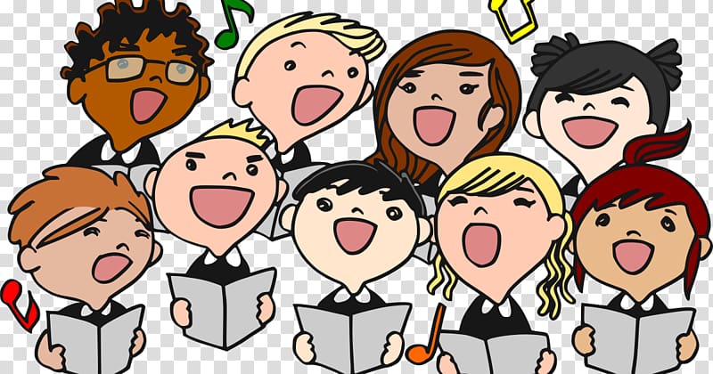 Choir Singing Song , singing transparent background PNG clipart