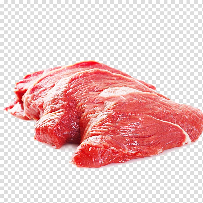 Cattle Roast beef Meat Sirloin steak, Frozen beef transparent background PNG clipart