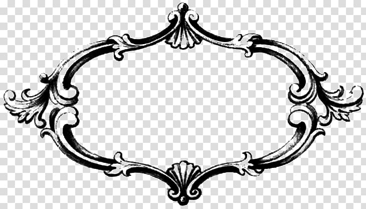 Antique Banner Frame transparent background PNG clipart