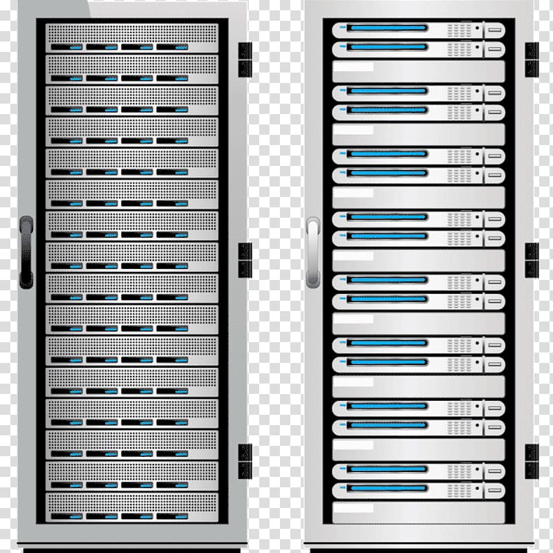 Computer Servers Server room Internet ラックマウント型サーバ Mainframe computer, Computer transparent background PNG clipart