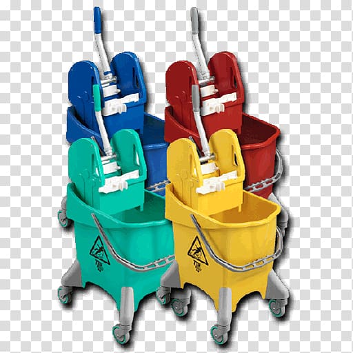 Mop bucket cart Wringer Cleaning, Mop Bucket Cart transparent background PNG clipart