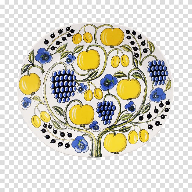 Plate Ceramic Platter Blue and white pottery Circle, promotion style transparent background PNG clipart