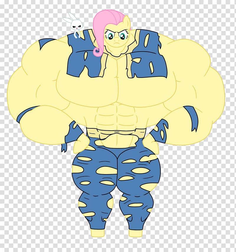 Fluttershy Muscle Applejack Derpy Hooves Pinkie Pie, arm muscle transparent background PNG clipart