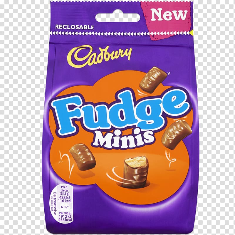 Crunchie Cadbury Fudge Milk, chocolate bars transparent background PNG clipart