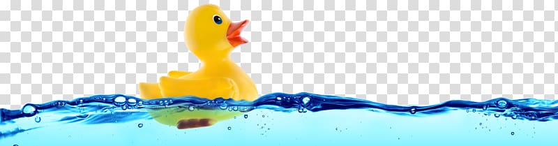 Rubber duck Bathtub Toy, DUCK transparent background PNG clipart