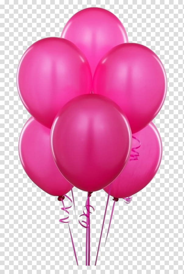 Balloon Party Pink Birthday Purple, balloon transparent background PNG clipart