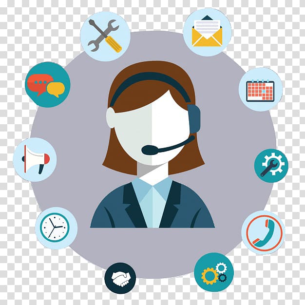 Customer Service Consumer Technical Support, call center agent cartoon  transparent background PNG clipart | HiClipart