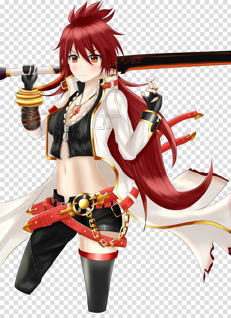 Elsword Elesis Fan art , maintain one\'s original pure character transparent background PNG clipart