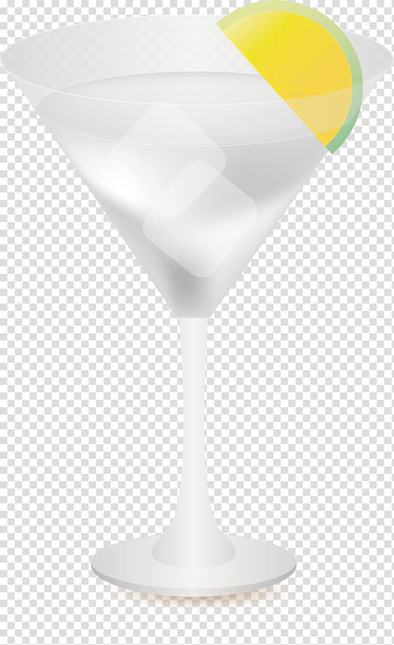 Martini Cocktail garnish Champagne glass, hand-painted lemon juice transparent background PNG clipart