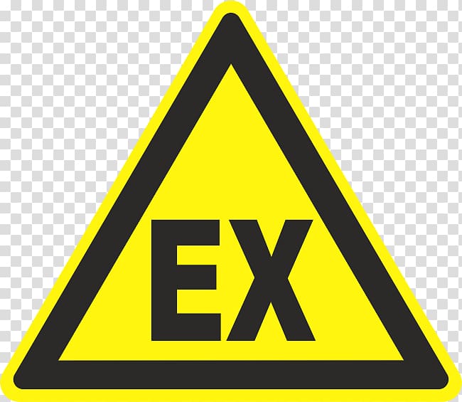 ATEX directive Warning sign Hazard Information, others transparent background PNG clipart