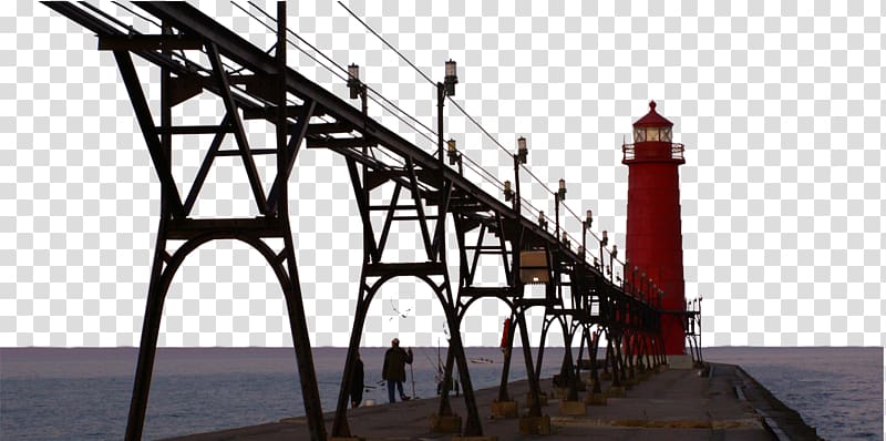 Grand Haven Light South Haven Light Lighthouse Mode of transport Bridge–tunnel, others transparent background PNG clipart