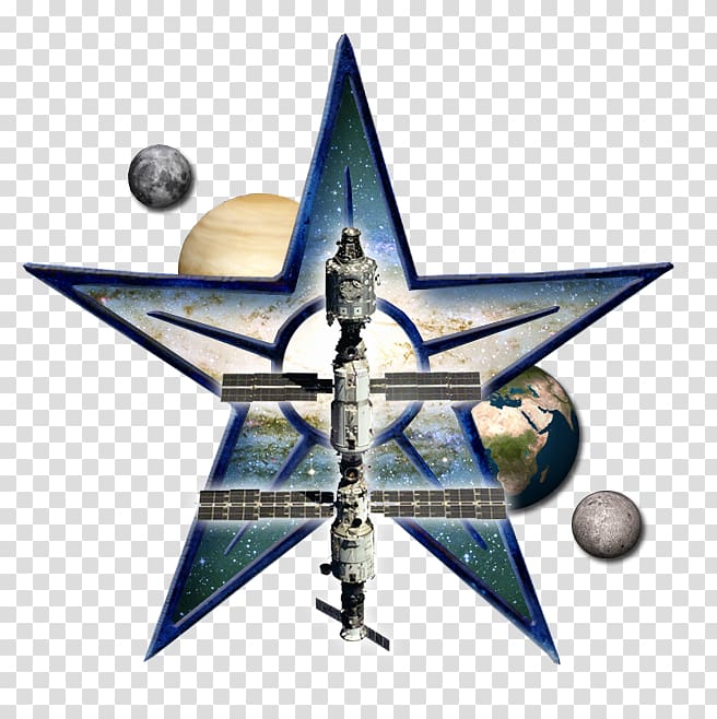 Barnstar Outer space International Space Station Wikipedia, Space transparent background PNG clipart