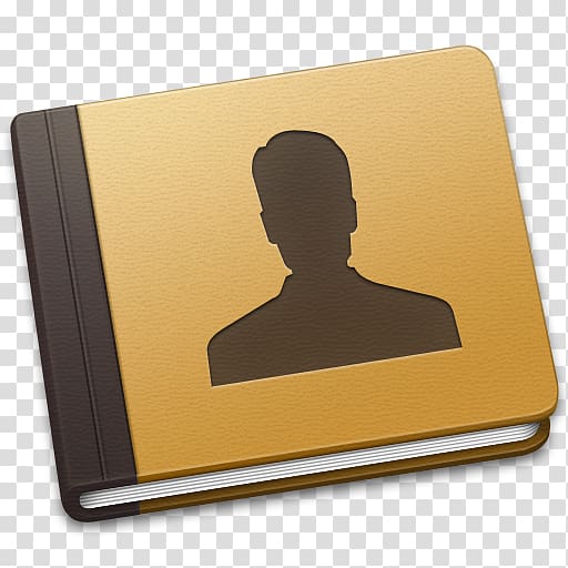 smartphone Phonebook icon, yellow, Address Book transparent background PNG clipart
