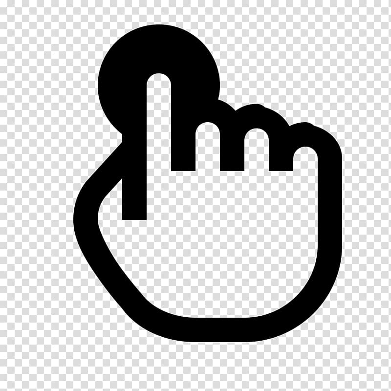 Computer mouse Middle finger Computer Icons, user interface transparent background PNG clipart