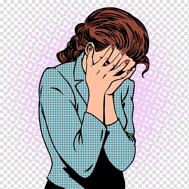 woman covering herself , The Weeping Woman Crying , The weeping woman transparent background PNG clipart