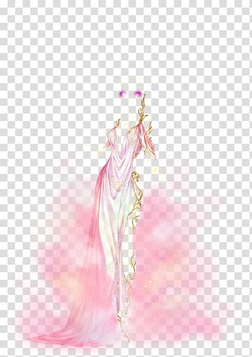 Dress Tube top Love Costume Fashion, spilled gold coins transparent background PNG clipart