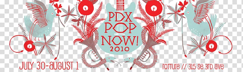 Graphic design PDX Pop Now! 2010 Blood Organ Font, Carson Ellis transparent background PNG clipart