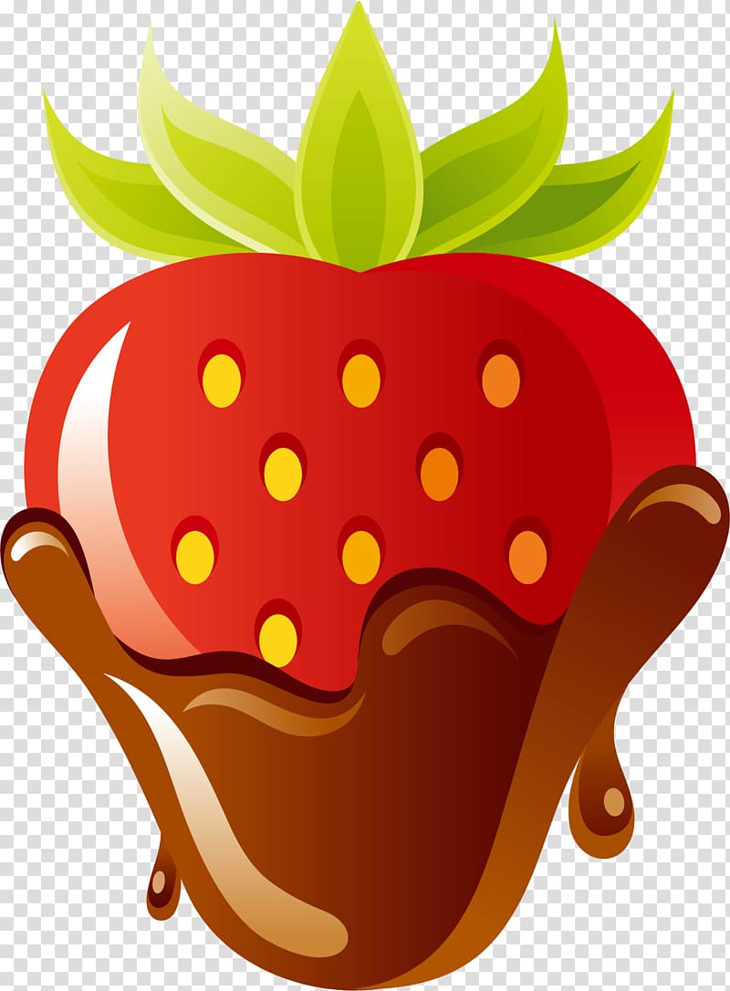 Chocolate-covered fruit , Chocolate material transparent background PNG clipart