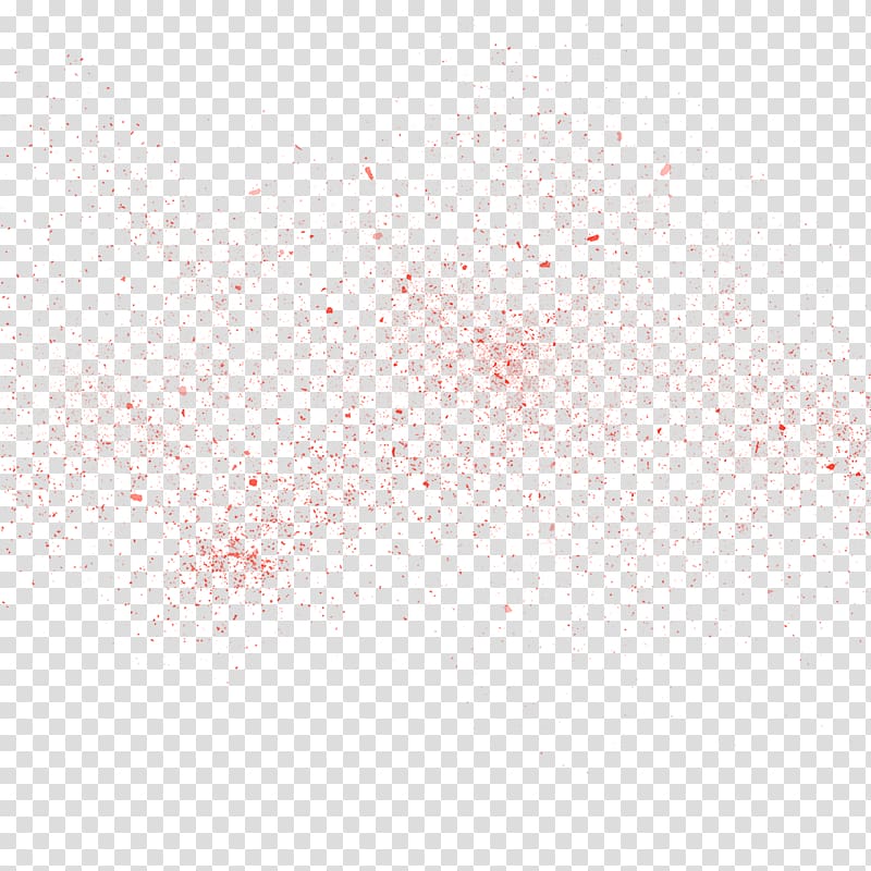 red powder particles transparent background PNG clipart