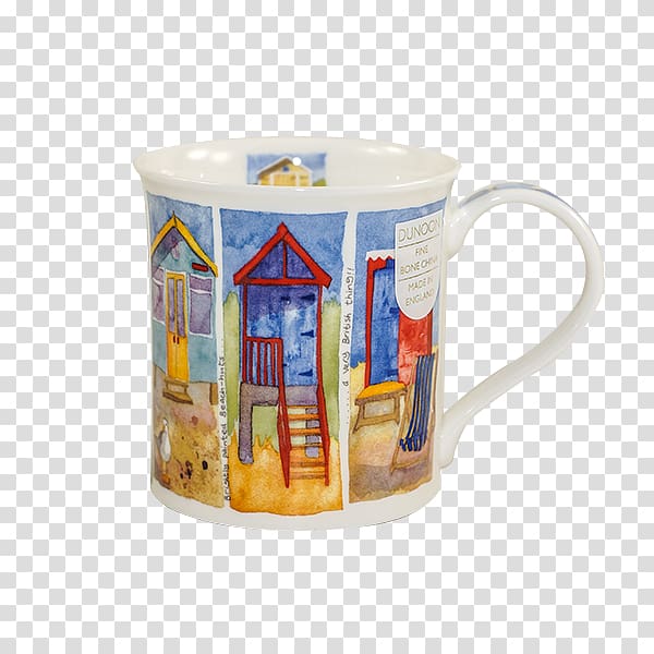 Jug Beach hut Dunoon Coffee cup Mug, mug transparent background PNG clipart