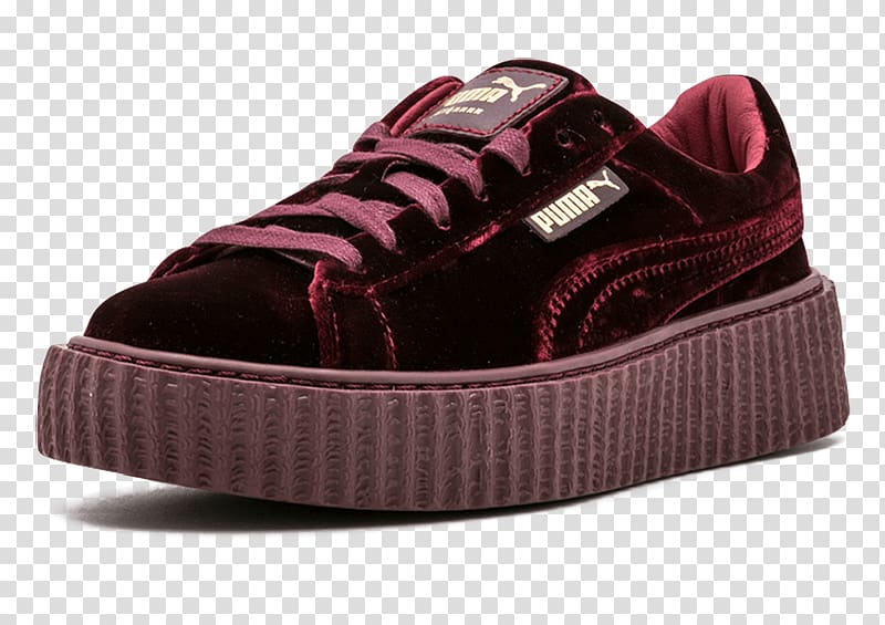 Sneakers Suede Brothel creeper Puma Shoe, puma shoe transparent background PNG clipart