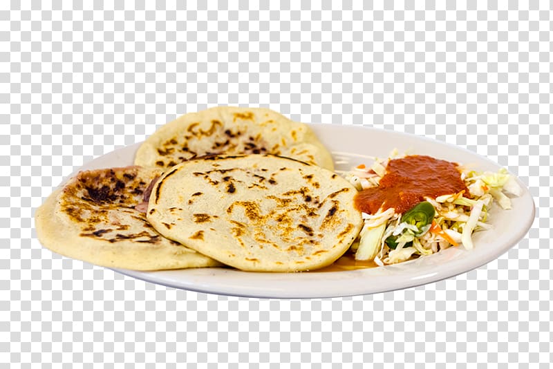 fried waffle on plate, Pupusa Naan Food Indian cuisine Paratha, victory transparent background PNG clipart
