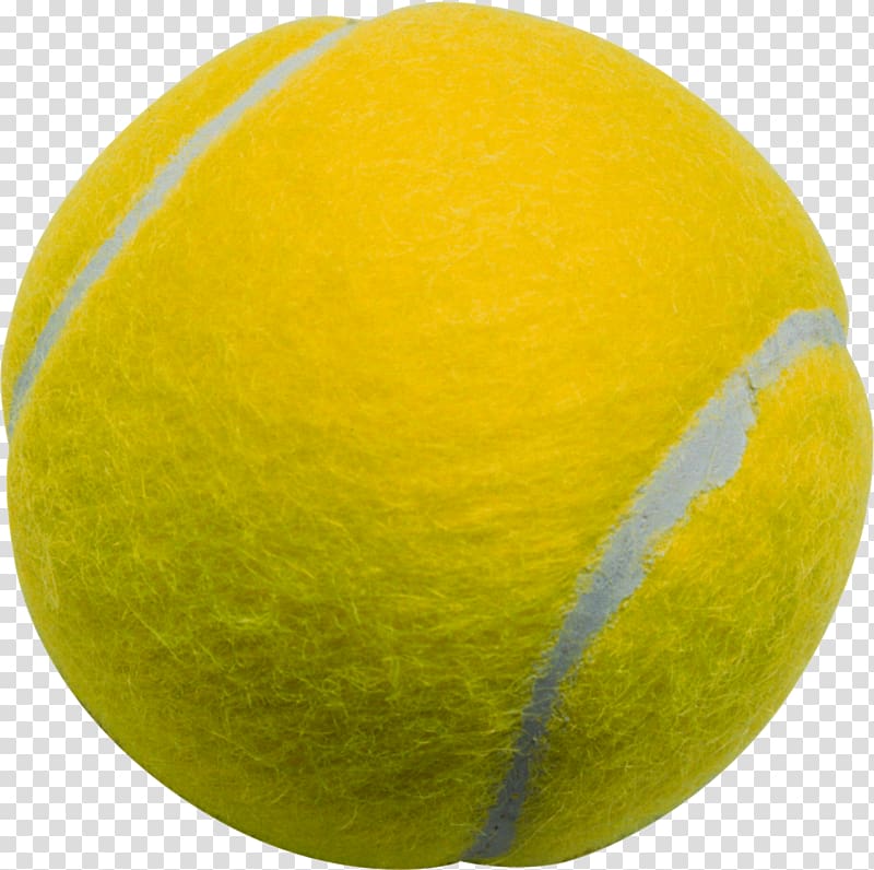 Tennis ball , Yellow tennis material free to pull the transparent background PNG clipart